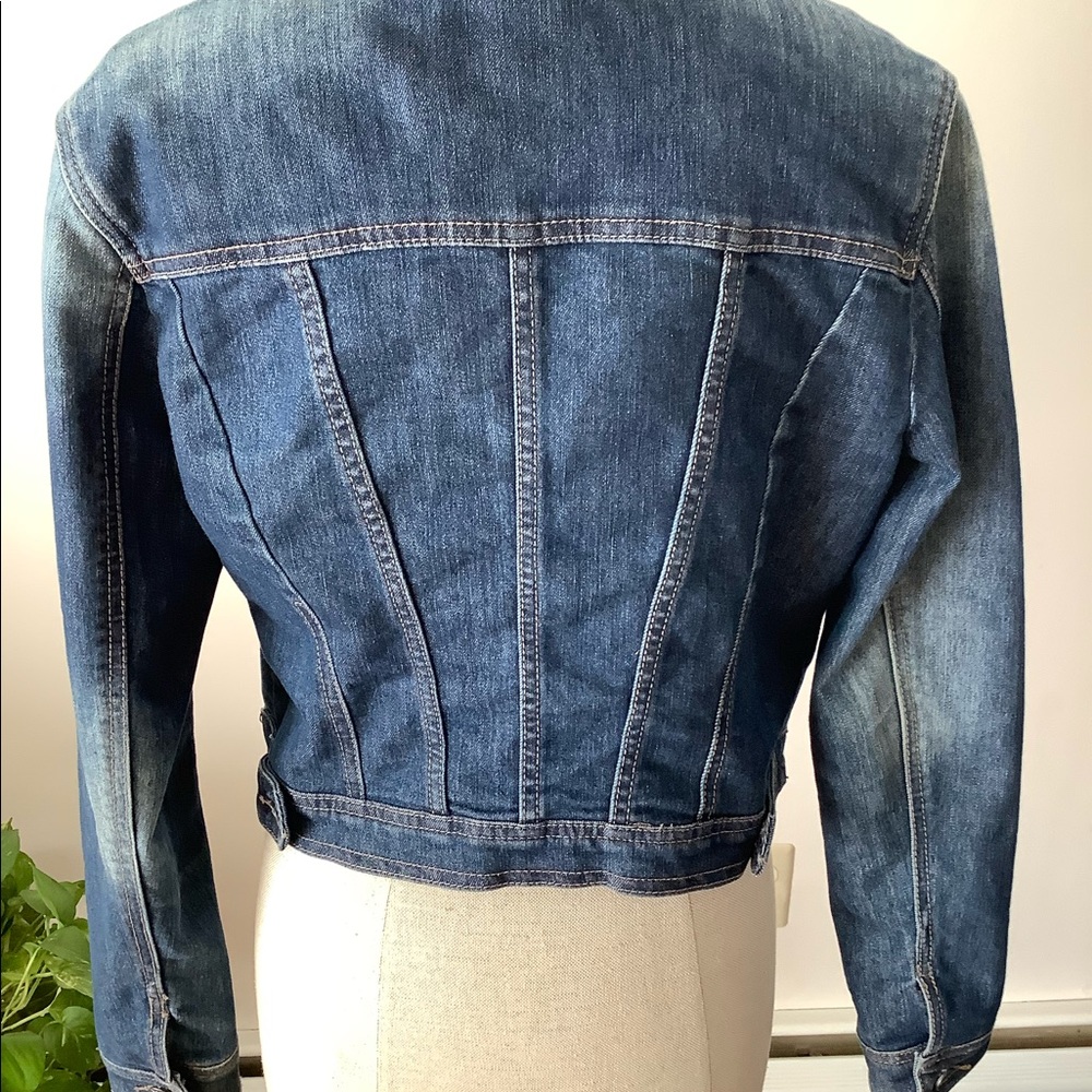 Dnky cropped casual  denim/jean jacket - Picture 2 of 3